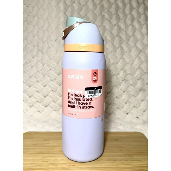 Owala 32oz FreeSip Insulated Stainless Steel Bottle - Periwinkle Twinkle NEW - Picture 6 of 8
